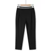 Middle women's spring autumn new summer clothing, length mom's thin tight, high waisted, elastic and loose casual pants
