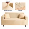 Stoelbekleding 1234 zits Effen Verstelbare Sofa Hoes Elastiek voor Woonkamer Funda L Vorm Couch Cover Home Decor 230626