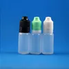 100 uppsättningar/parti 15 ml plastdropparflaskor manipulerar tydligt barn dubbel bevis lockar långa tunna nålspetsar e ånga cig vätska 15 ml aabht