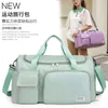 New Independent Shoe Position Fitness Bag, Dry Wet Separation Swimming Bag, Oxford Cloth Fashion Yoga Leisure Travel Bag