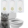 Benodigdheden Kattentoilet Spiertrainer Huisdiertoilet Spiertrainer Trainingsset Pad Draagbare kattentraining Toiletbril Spiertrainer