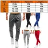 Herrbyxor Herrarna Mens Slim Fit Tracksuit Sport Gym Skinny Jogging Joggers Sweat Trousers1