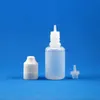 100 Stuks 20 ML LDPE Plastic Druppelflesjes Met verzegelde Kind Proof Dubbele Veiligheid Dief Veilig Caps En Tepels Qiruo