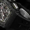 Luxe RicharMilles horloge Mechanisch uurwerk Horloge Zwitsers uurwerk Topkwaliteit 11-03 Ntpt 49,94 x 44,50 mm Machine met garantiekaart