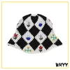 Koreaanse Stijl Bloemen Gehaakte Emmer Hoed Vrouwen Vintage Weave Visser Hoed Dames Zomer Ademend Zonnehoed Mode Reizen Panam