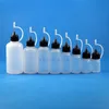 100 шт./лот 10 мл LDPE пластиковая бутылка-капельница с металлической крышкой с наконечником иглы для электронных сигарет, сжимаемая Drkia