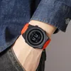 Montres Skmei nouveau japon mouvement numérique rétro-éclairage Sport montres hommes compte à rebours montre-bracelet 5bar étanche calendrier horloge Reloj Hombre