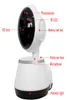 V380 Baby Monitor Telefon APP HD 720P Mini IP Wifi Kameras Drahtlose P2P Sicherheit Kamera Nachtsicht IR Roboter unterstützung 64G