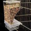 Dekoracje ogrodowe Ptak Pet Automatyczna karmnik Splashproof Cage Akcesoria do żywności pojemnik na papugę kanary ziębki 230626
