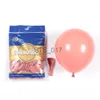 Wieszaki stojaki 102PCS Rose Gold Balloon Garland Arch Zestaw Retro Różowe lateks balony ślubne przyjęcie urodzinowe dekoracja baby shower dzieci globos x0710