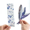 Hangers Racks 30pcs/box Cute Sea World Whale paper bookmark Kawaii bookmarks book holder Message Card DIY school supplies Party Invitation x0710