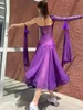 Сценическая одежда, современное танцевальное платье для женщин и взрослых, национальный стандарт, кружевная большая юбка-качели, бальные соревнования для женщин, DN13128