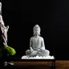 Objets décoratifs Figurines Résine Artisanat Bouddha Chandelier Décoration Vintage Creative Couloir Zen Style Chinois Décoration de La Maison 230626