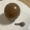 Askı rafları ikiye katlanmış allık çıplak balonlar çelenk kiti boho düğün dekorasyon metal bakır balon kemer partisi globos bebek duş dekor x0710