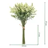 Decorative Flowers 12Pcs Artificial Dandelion Big Bouquet Plastic Gypsophila Fake Flower For Home Wedding Decoration Living Room Arrange