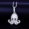 Hanger Kettingen Animal Pctopus Hangers Bling Kubieke Zirkoon Sieraden voor Mannen 230621