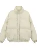 2022 o novo inverno coreano Men's Down OU93 jaqueta de algodão estampada com casais masculinos e femininos