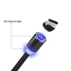 3-in-1-Magnet-Schnellladekabel Line 2A Nylon-Magnet-Schnellladekabel Typ C Micro-USB-Kabel für Samsung S20 plus Xiaomi Huawei LG