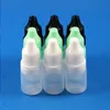 100 unidades 5 ml (1/6 oz) Frascos conta-gotas de plástico Tampas invioláveis Dicas LDPE Best E Vapor Cig Liquid Qstsx