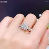 Anelli a grappolo Gioielli CoLife da 1ct a 3ct D Colore Moissanite Anello di fidanzamento per ragazza Argento 925 Moda da sposa