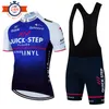 Ensembles de maillots de cyclisme QUICK STEP Team Hommes Ensemble de maillots de cyclisme Vêtements de cyclisme d'été Vêtements de vélo VTT Uniforme Maillot Ropa Ciclismo Costume de vélo 230626