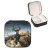 Jewelry Pouches The Of Witches Francisco Goya Storage Box Design Fashion 4 - Layer Rotatable Birthday Gift For