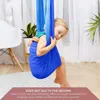 Resistance Bands Elastic 5 Meters Aerial Yoga Hammock Flying Swing Latest Multifunction Anti-gravity Yoga Belts for yoga training Yoga belt 230626