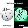 Toplar Özelleştirilmiş Son Fabrika Doğrudan Satış Yansıtıcı Aydınlık Basketbol Oem Logo Işıklı Holografik Damla Teslimat Spor Outdo Dhchl