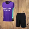 Vest Real Madrid Soccer Tracksuits 23/24 Football Shirt Vini Alaba Tchouameni Camaveringa Modric Vinicius Rudiger Training Suit Väst Full Set Adult Bellingham Shorts