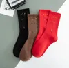 Mens Womens Socks 3 pairs Men Skateboard Hip Hop Harajuku Streetwear Crew Sock Cotton Free Dropshiping