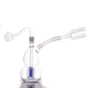 Großhandel 10 mm weibliche Glas-Ölbrenner-Bong mit Snuff Snorter Sniffer Thick Pyrex Recycler Ash Catcher Dab Rig Birdcage Matrix Perc mit männlichen Glas-Ölbrennerrohren