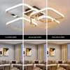 Kroonluchters FANPINFANDO Moderne Led Kroonluchter Verlichting Voor Woonkamer Slaapkamer Chrome Plating Keuken Kroonluchter Indoor Opknoping Lampen