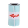 Roule 18 rouleaux autocollants imprimables rouleau Roll Direct Paper thermal Selfadhesive 57 * 30 mm pour le péripage A6 Imprimante thermique Paperang P1 / P2