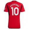 23 24 Sancho Soccer Jerseys fans spelare Antony Eriksen B.Fernandes Rashford Football Shirt 2023 2024 Casemiro Elanga Garnacho Mount Martinez Hojlund