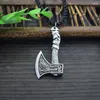 Catene NorseViking Axe Collana con ciondolo a catena per uomo Collo maschile Regalo gioielli BFF