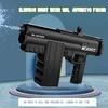 Gun Toys Large Automatic Electric Water Toy Bursts Summer Play Chargeable Watergun High Pressure Outdoor Beach Swimming Pool 230627