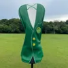 Altri prodotti per il golf Copricapo da golf per driver Fairway Putter Hybrid 135UT Universal Embroidery Antislip Waterproof Green Jacket Protector 230627