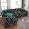 Chair Covers Flower Sofa Cover Decoration Home Feather Pattern Big Sofas Home Cushion Cover Sofa Covers for Living Room L Shape Need 2pcs 230627