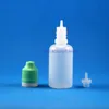 Flacone contagocce in plastica da 30 ml 100 pz/lotto con tappi a prova di manomissione a doppia prova per E cig Lsjbr