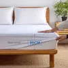 Mattress Pad Anti Allergy Protector Waterproof Bed Single Cover for Bug Proof with Bamboo Fabric 230626