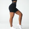 Yoga-outfit Nvgtn Sport Naadloze shorts Spandex shorts Dames Fitness Elastisch Ademend Heupheffen Recreatiesport Hardlopen 230627