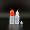 8 ml 100pcs高品質のLDPEプラスチック製のドロッパーボトルを備えた子どものプラスチックキャップ