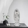 Decorative Objects Figurines Beautiful Our Lady of Guadalupe Virgin Mary Statue Sculpture Resin Figurine Gift Xmas Display Decor Ornament 230626