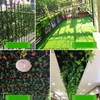 Decoratieve Objecten Beeldjes 12st 2M Kunstplanten Ivy Creeper Groen Blad Home Decor Nep Bloem DIY Opknoping Guirlande Bruiloft Feestkamer Tuin Decoratie