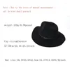 بينيس بوهو قبعة زي بنما أزياء خمر الفرنسية نمط فيدورا على شكل حرف V الديكور الأعلى