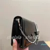 2023-Mini bolsos para teléfono, bolso de diseñador para mujer, bandolera de lujo, bolso de hombro con solapas pequeñas, bolso de mano, bandolera de moda, charol