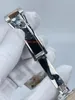 Yeni erkek Moda Saatler Romen Rakamları Ölçekli İzle Gül Altın Elmas Yüz İzle Tam Elmas Kayış İzle Otomatik Mekanik Kol Saati 41mm