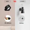 Lampa ścienna LED Light Control 3 Kolor Dimmer Montowany Odczyt dla dzieci Studiuj przy łóżku szafa ładowna nocna światła nocne