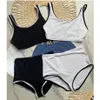 Damen-Bademode, metallisches Highwaist-Bikini-Set, klassisch, für Damen, schnelle Lieferung, Bekleidung, Damenbekleidung Dhi7J