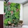 Objetos decorativos Estatuetas Proteção UV caseira Relva ao ar livre Plantas de plástico verde Parede Gramado Cenário de casamento Acessórios Jardim Hotel Loja Decoração da casa